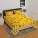 Yellow__Jaipuri bedsheet